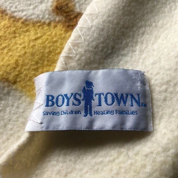 Norman Rockwell Boys Town Fleece Throw Blanket - Picture 4 of 5